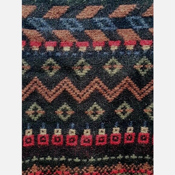 Vintage Woolrich USA Made Wool Chore Coat Jacket Aztec Southwestern Mens Medium - Picture 16 of 16